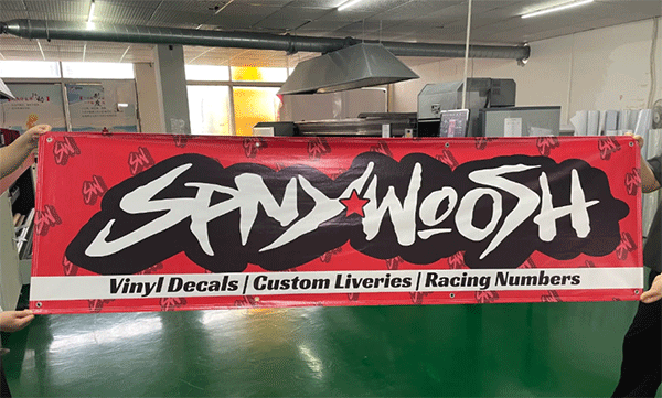 藍圖UV噴繪機，外光打印UV型噴繪布應(yīng)用場景