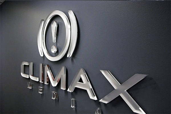 品牌logo墻，成都潮流外企形象墻加工廠家